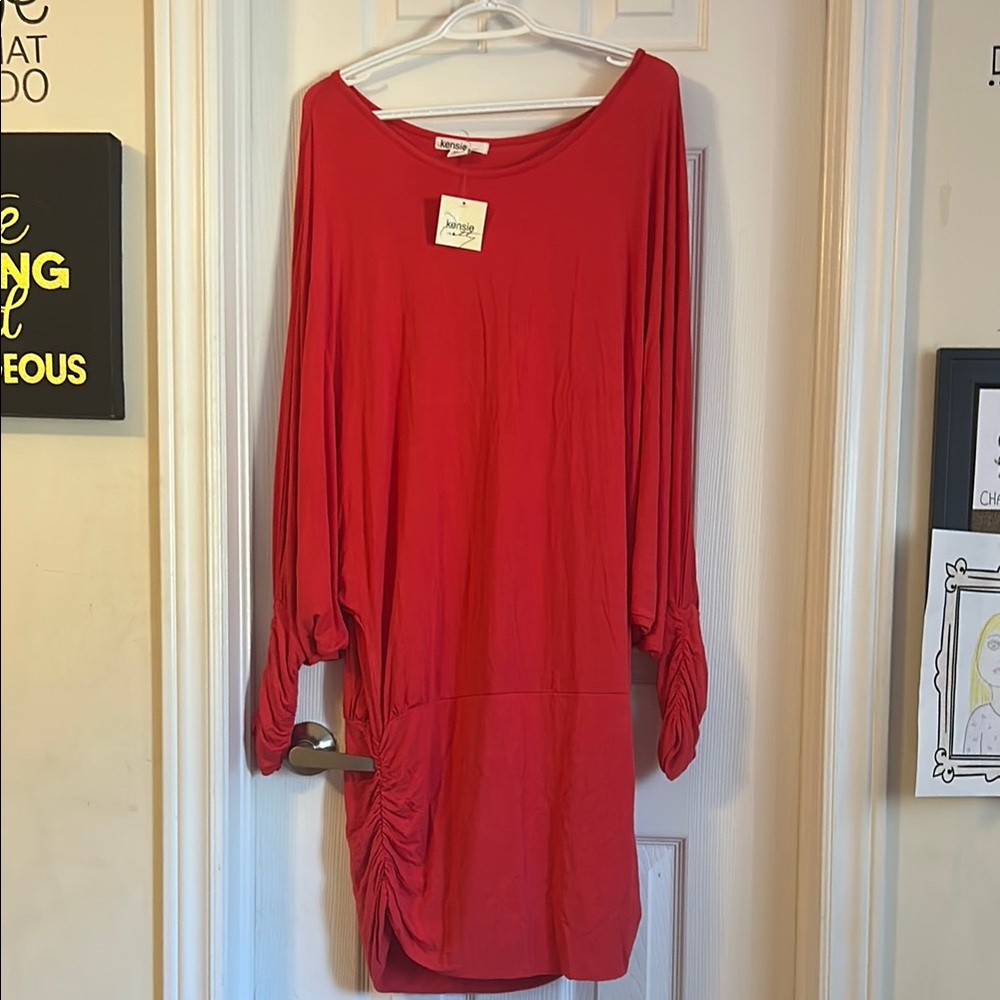 Kensie Red Mini Dress